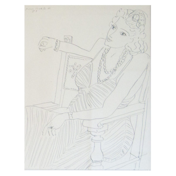Henri Matisse - Frau mit Halskette II