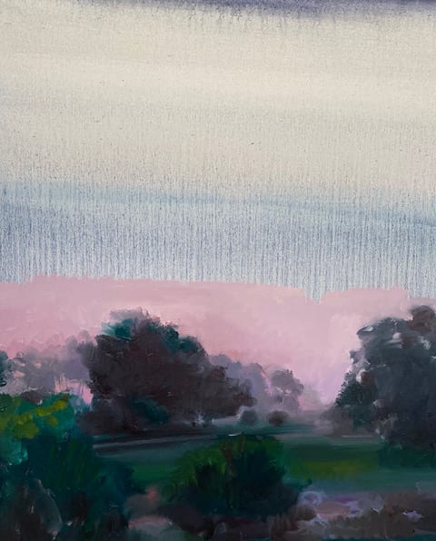 Lilac Morning I