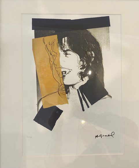 Andy Warhol – Mick Jagger 1980