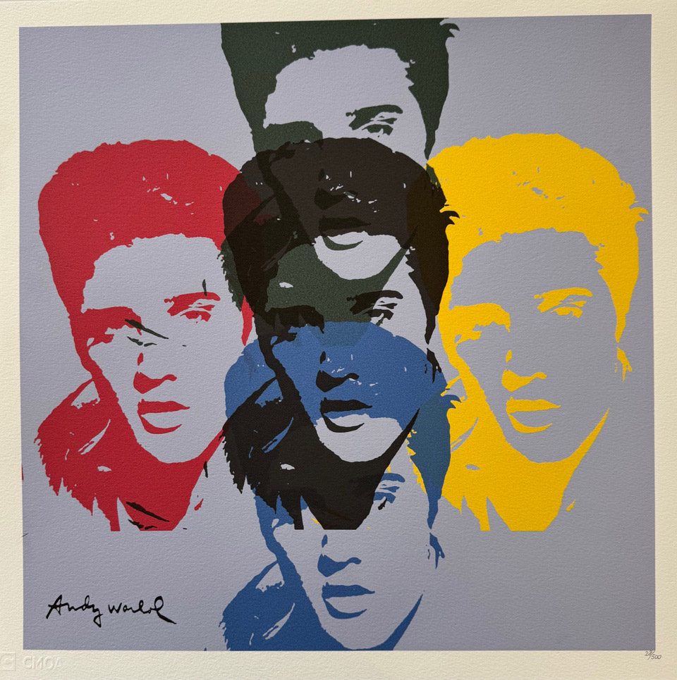 Andy Warhol 1928 - 1997 „Four Elvis“