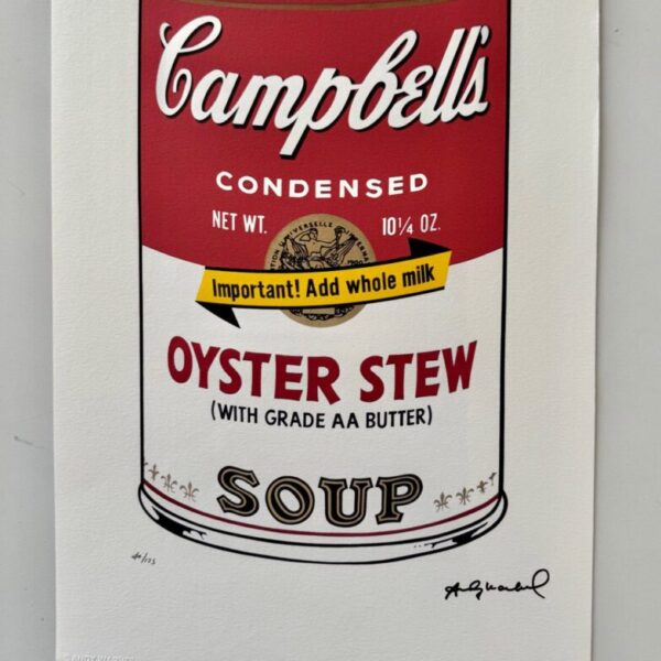 Andy Warhol 1928 - 1997 „Oyster Stew“