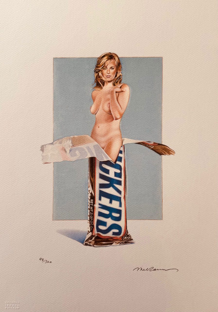 Mel Ramos Snickers