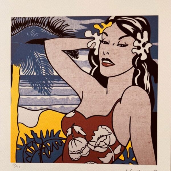 Roy Lichtenstein Aloha 1962