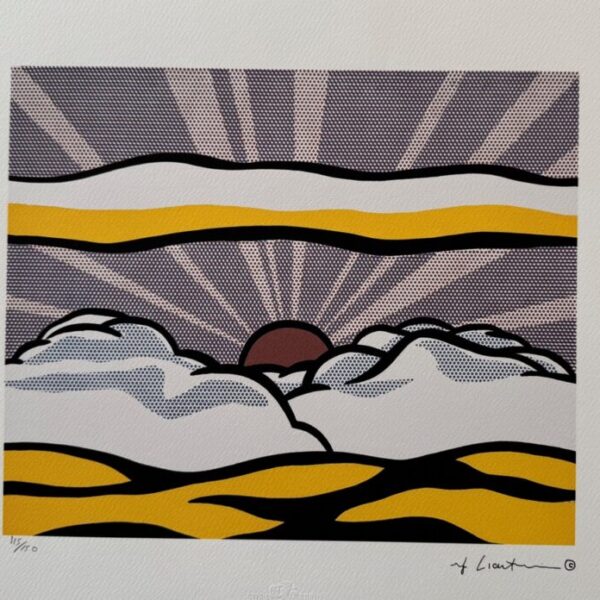 Roy Lichtenstein Dawning 1964