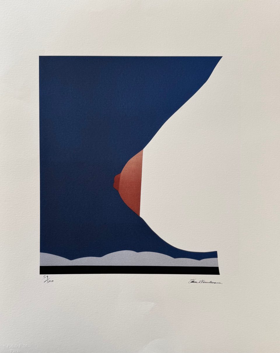 Tom WESSELMAN (1931-2004) D’Après Seascape