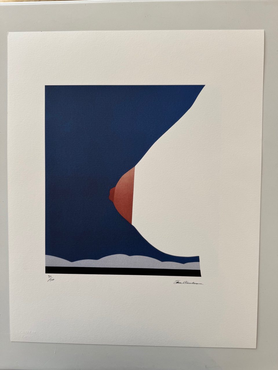 Tom WESSELMAN (1931-2004) D’Après Seascape