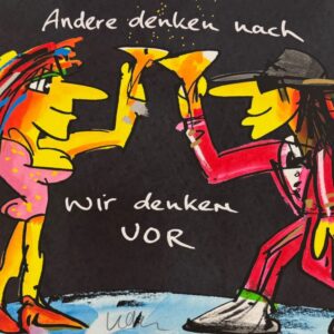 UDO LINDENBERG Black Edition „Andere denken nach, wir denken vor“