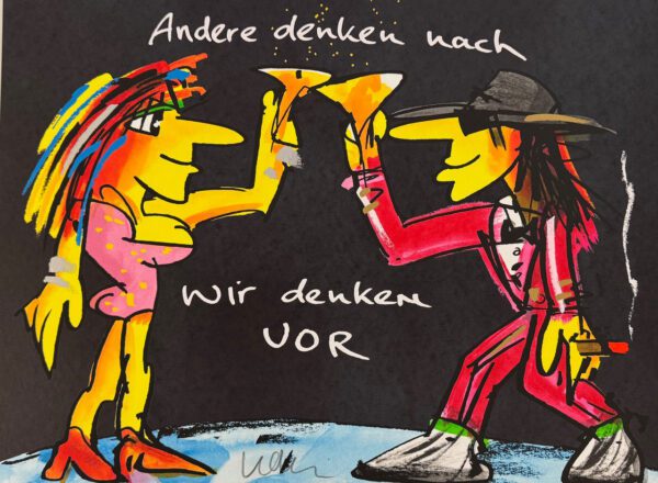 UDO LINDENBERG Black Edition „Andere denken nach, wir denken vor“